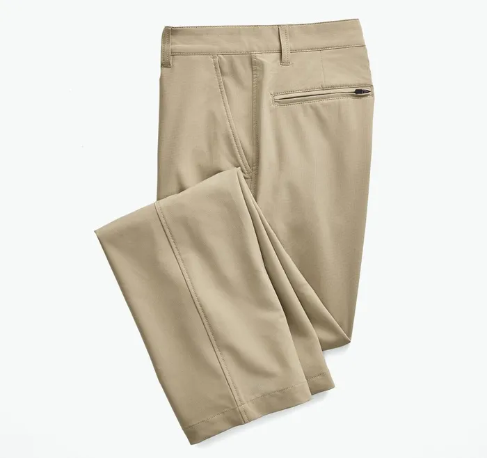 Johnston and Murphy XC4 Performance Pants Khaki Men Pants and Jeans Johnston and Murphy XC4 Performance Pants Khaki Men Pants and Jeans