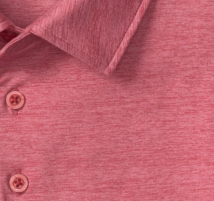 Johnston and Murphy XC4 Performance Polo Red Men Polos and Tees Johnston and Murphy XC4 Performance Polo Red Men Polos and Tees