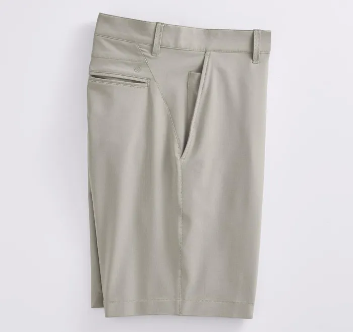 Johnston and Murphy XC4 Performance Shorts Taupe Solid Men Shorts Johnston and Murphy XC4 Performance Shorts Taupe Solid Men Shorts