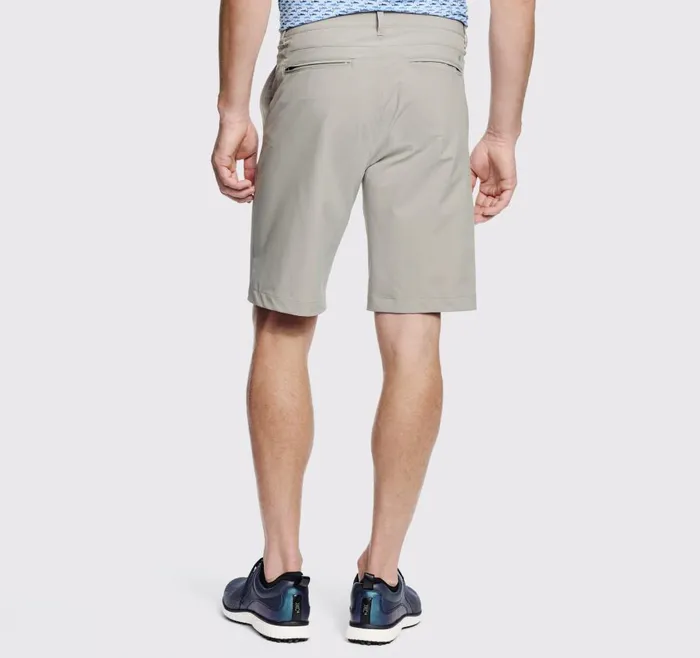 Johnston and Murphy XC4 Performance Shorts Taupe Solid Men Shorts Johnston and Murphy XC4 Performance Shorts Taupe Solid Men Shorts