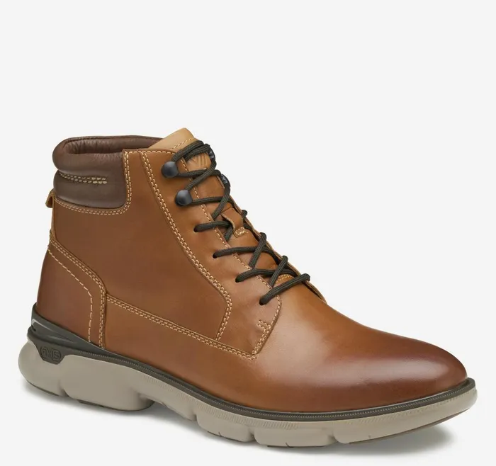 Johnston and Murphy XC4 Tanner Plain Toe Boot Tan Full Grain Men Boots