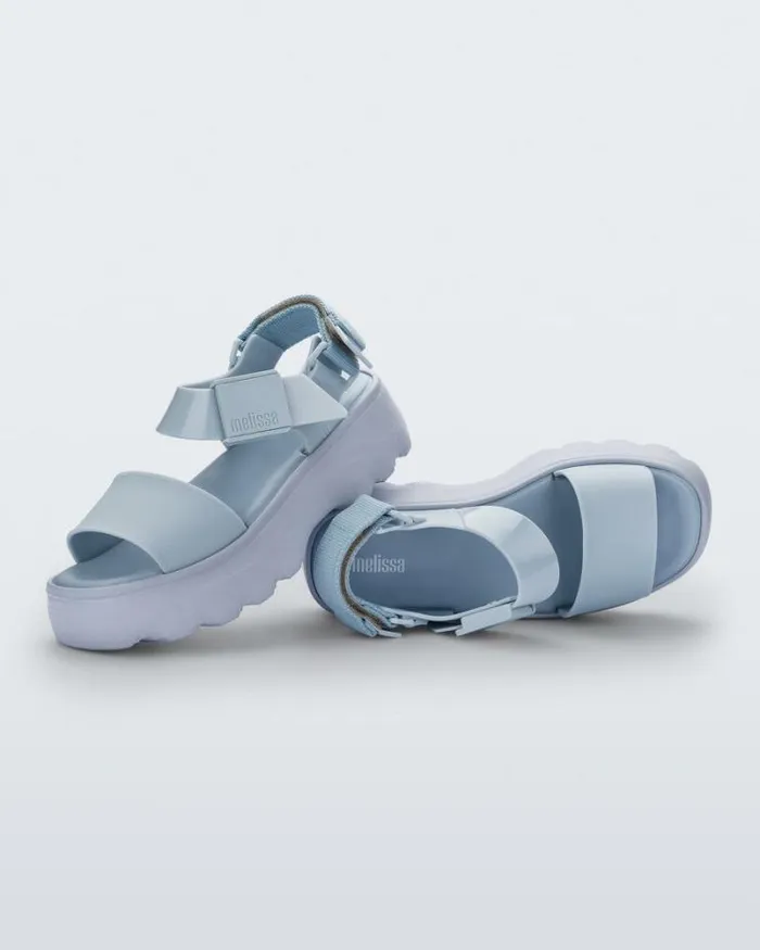 Kick Off Sandal Light Blue Women Melissa Platforms