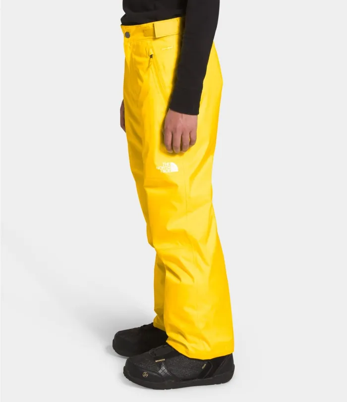 Kids Freedom Insulated Pants Lightning Yellow The North Face Bottoms