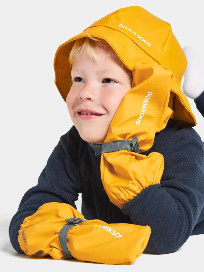 Kids Glove Kid039s Galon Oat Yellow Didriksons Gloves and Mittens