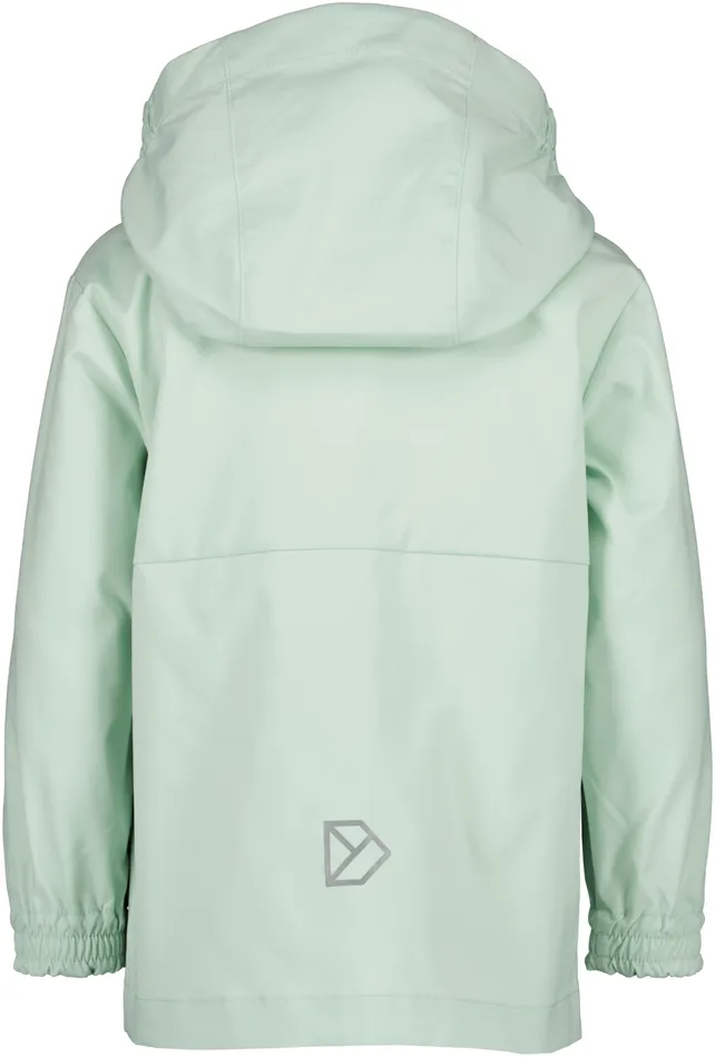 Kids Hallon Jacket Pale Mint Didriksons Spring Jackets