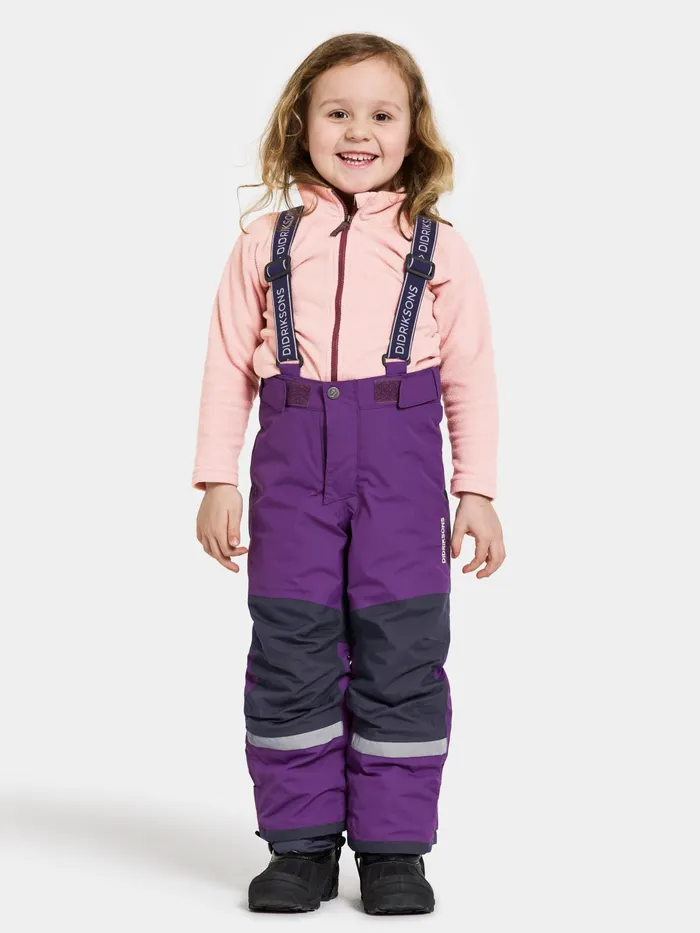 Kids Idre Pants Royal Purple Didriksons Snow Pants