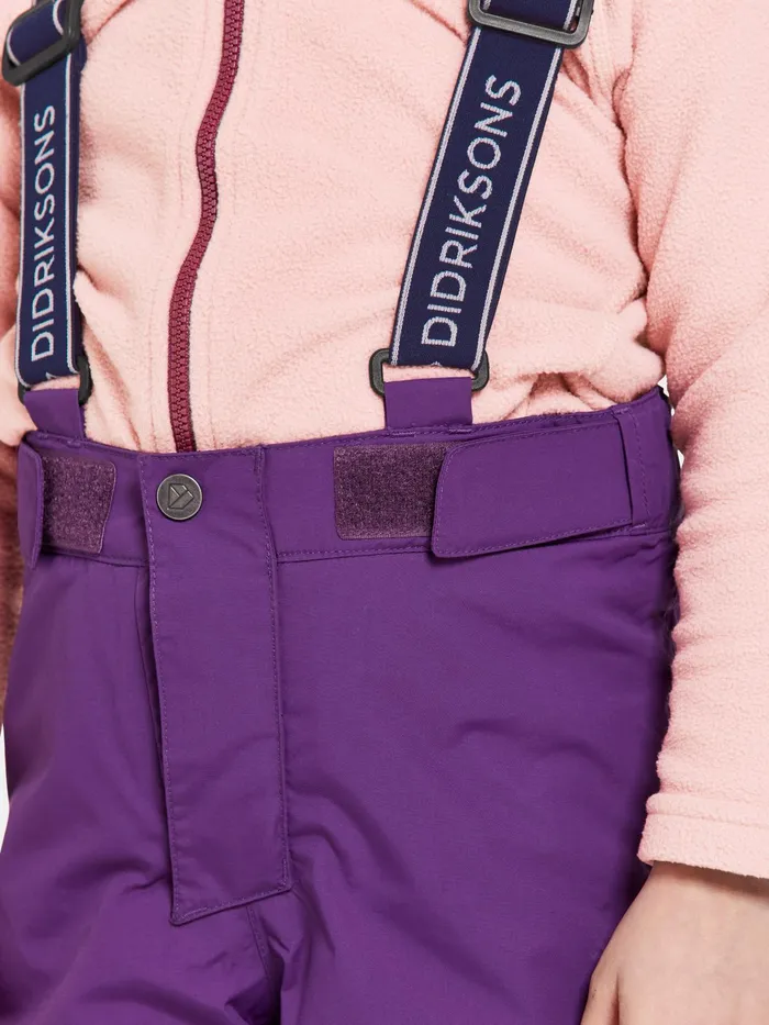 Kids Idre Pants Royal Purple Didriksons Snow Pants