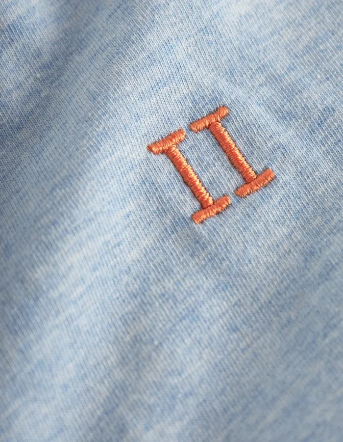 Kids Nrregaard TShirt Kids 8211 Seasonal 8211 Xenon Blue MelangeOrange Les Deux Tops