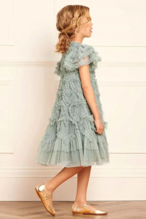 KIDS Needle and Thread Amorette Kids Dress Green