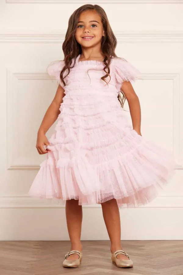 KIDS Needle and Thread Lisette Kids Dress Pink KIDS Needle and Thread Lisette Kids Dress Pink