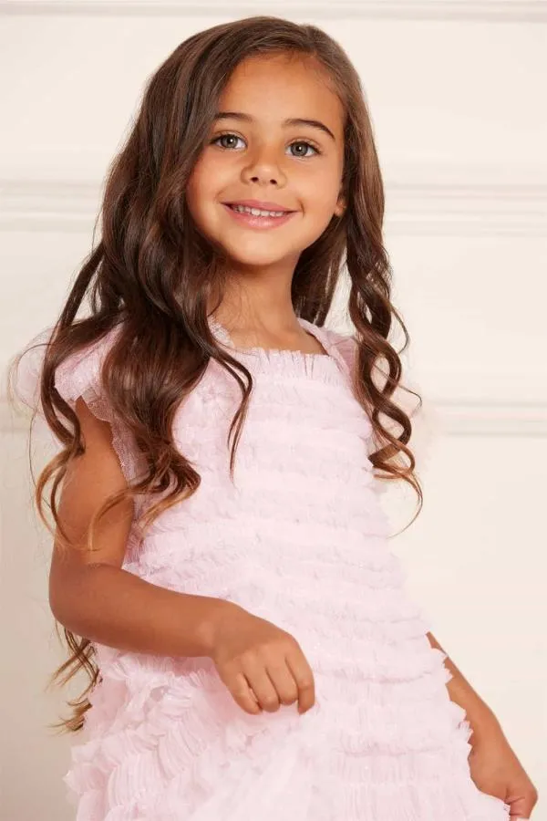 KIDS Needle and Thread Lisette Kids Dress Pink KIDS Needle and Thread Lisette Kids Dress Pink