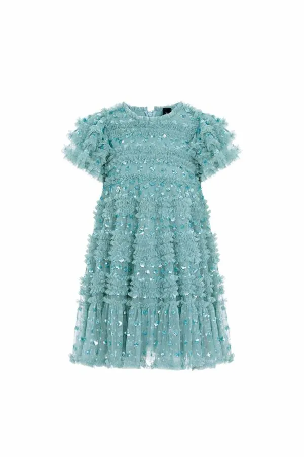 KIDS Needle and Thread Vivian Kids Dress Green KIDS Needle and Thread Vivian Kids Dress Green