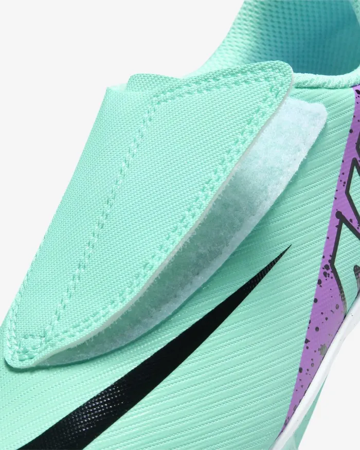 Kids Nike Football Jr Mercurial Vapor 15 Club Hyper Turquoiseblackwhitefuchsia Dream