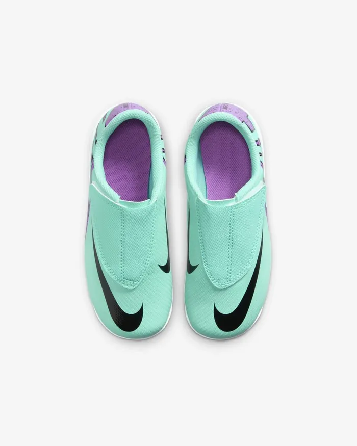 Kids Nike Football Jr Mercurial Vapor 15 Club Hyper Turquoiseblackwhitefuchsia Dream