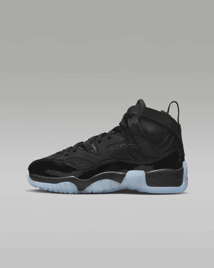 Kids Nike Jordan Jumpman Two Trey Blackblackwhiteuniversity Red