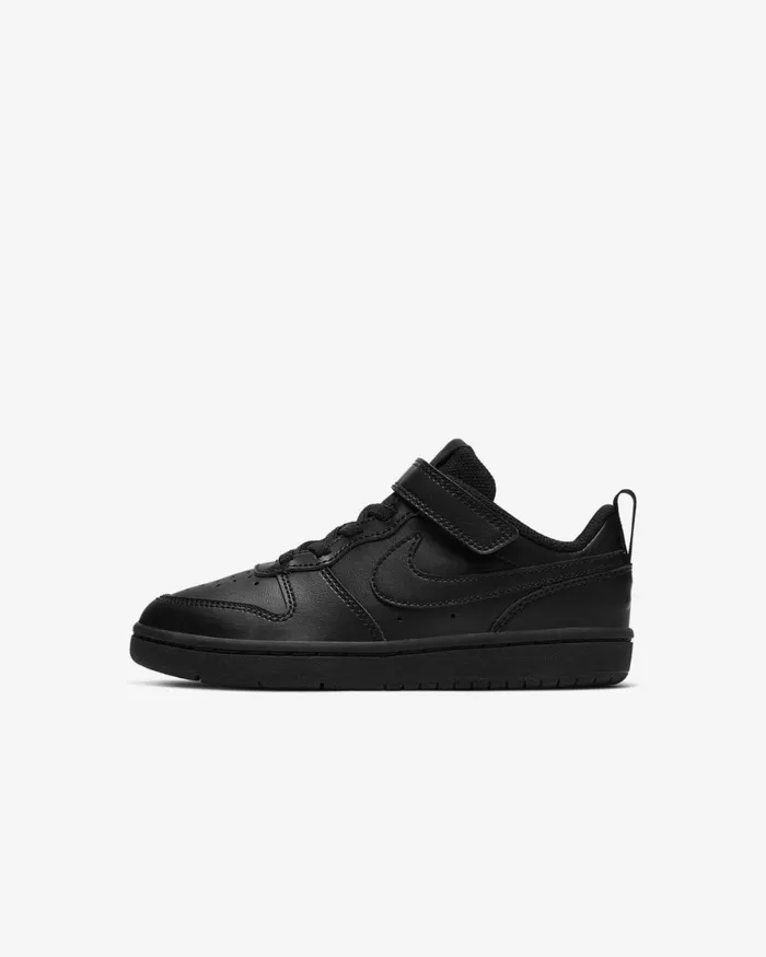 Kids Nike Younger Kids 3 8211 7 Years Court Borough Low 2 Blackblackblack