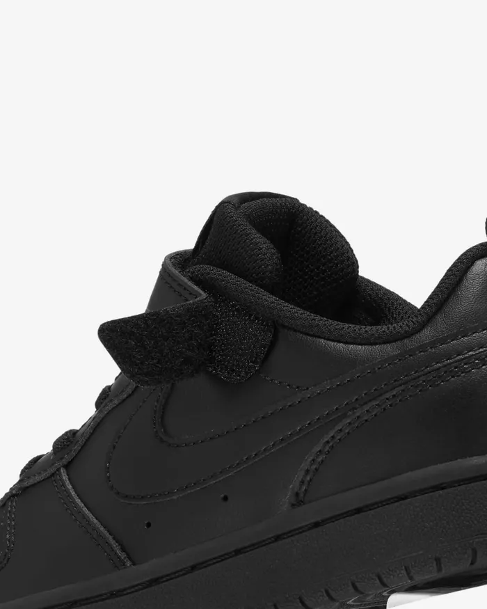 Kids Nike Younger Kids 3 8211 7 Years Court Borough Low 2 Blackblackblack