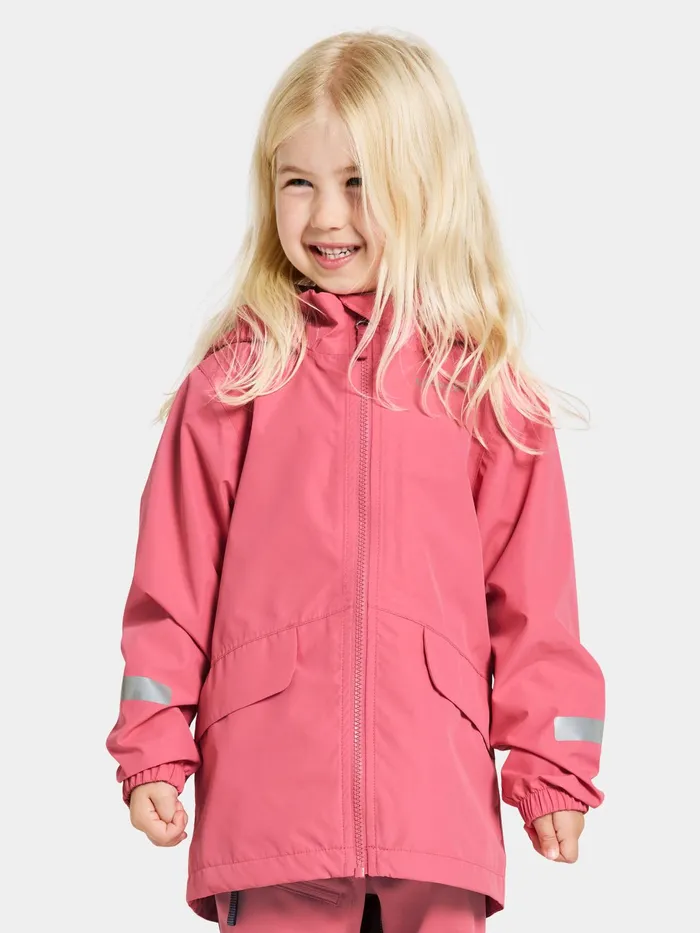 Kids Norma Jacket Dusty Azalea Didriksons Spring Jackets