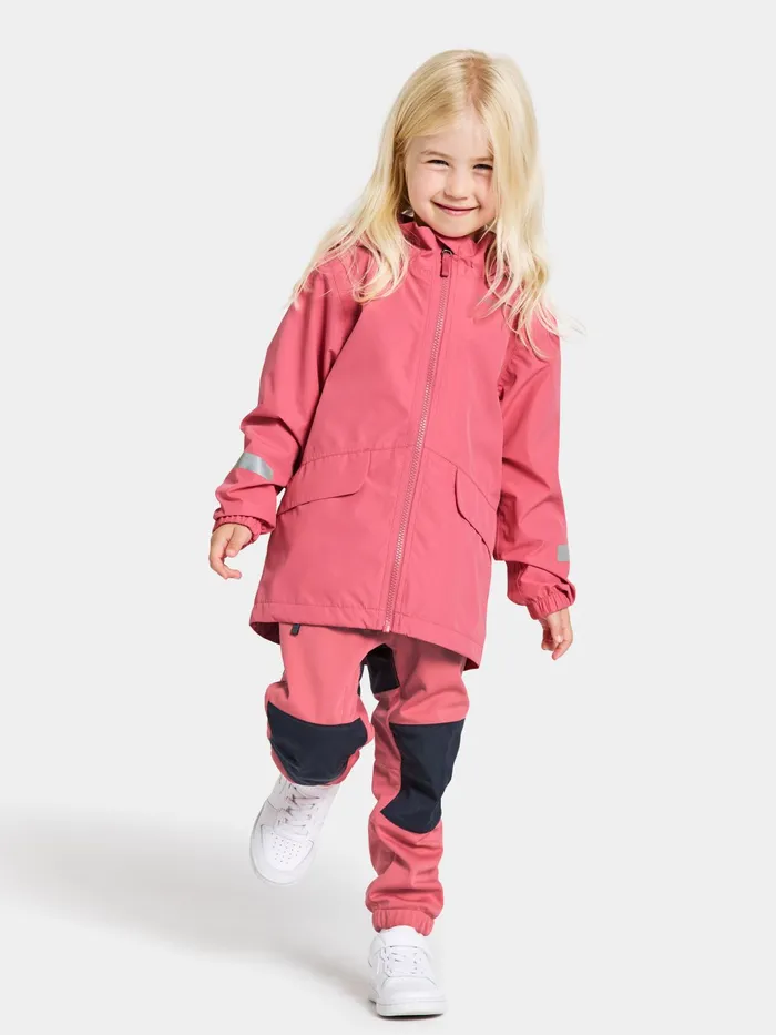 Kids Norma Jacket Dusty Azalea Didriksons Spring Jackets
