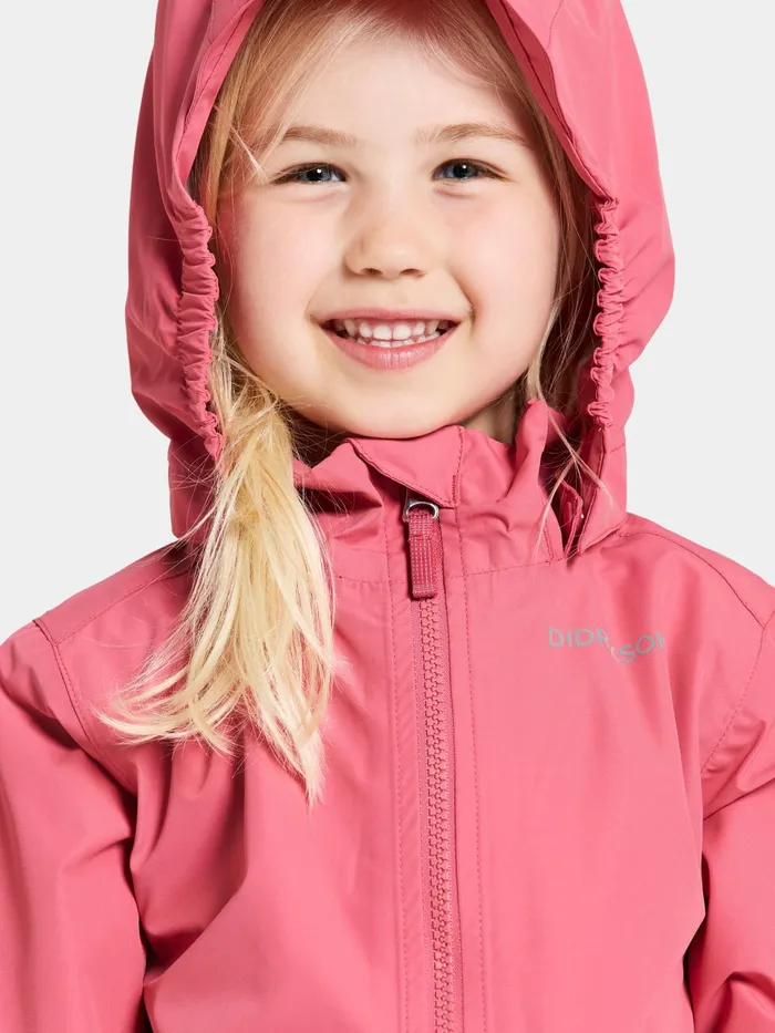 Kids Norma Jacket Dusty Azalea Didriksons Spring Jackets