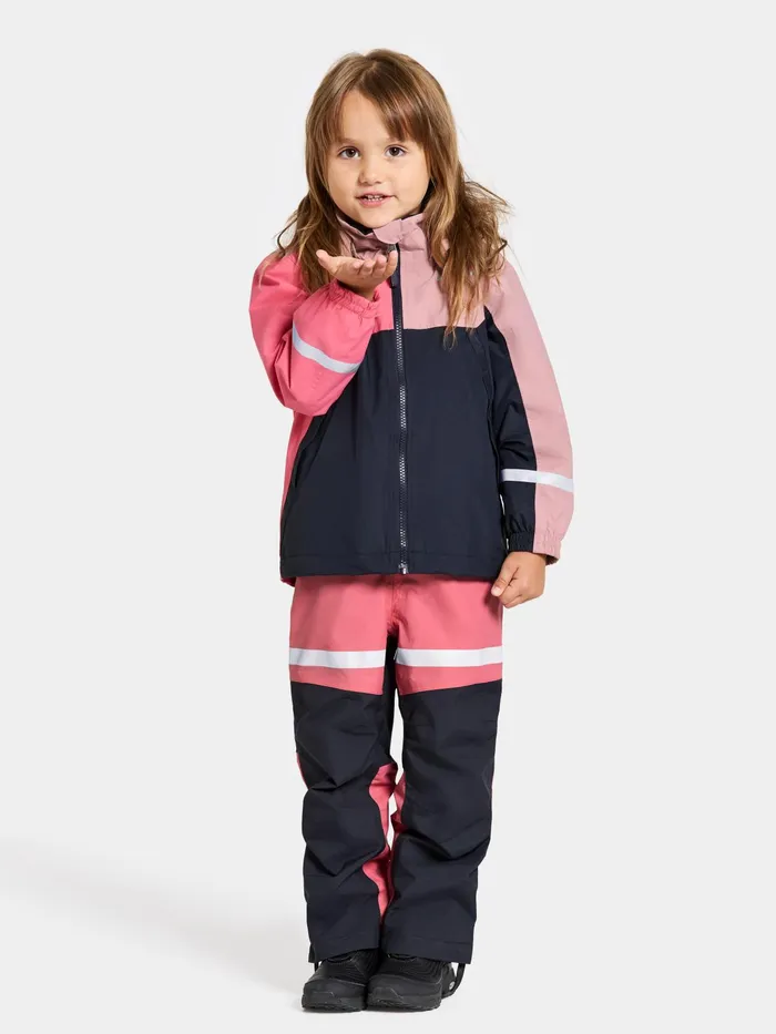 Kids Pilvi Jacket Soft Pink Didriksons Spring Jackets