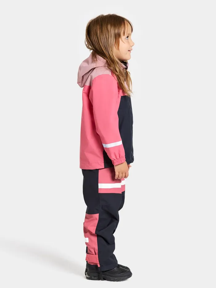 Kids Pilvi Jacket Soft Pink Didriksons Spring Jackets