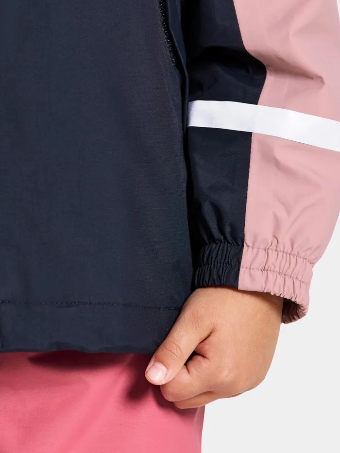Kids Pilvi Jacket Soft Pink Didriksons Spring Jackets