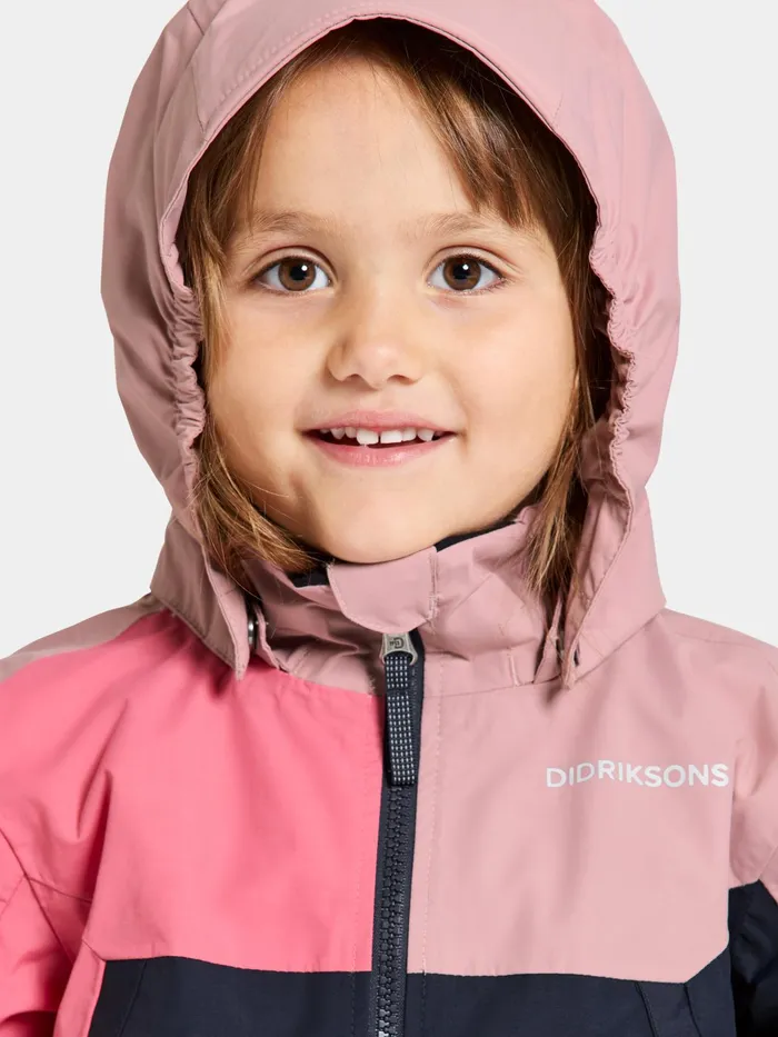 Kids Pilvi Jacket Soft Pink Didriksons Spring Jackets