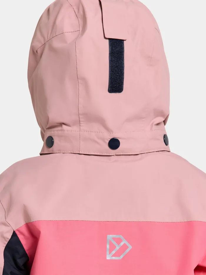 Kids Pilvi Jacket Soft Pink Didriksons Spring Jackets
