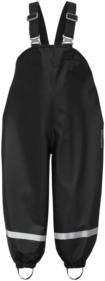 Kids Plaskeman Kid039s Pants Galon Black Didriksons Waterproof Trousers