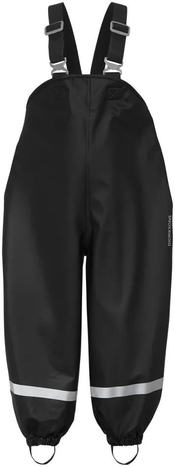 Kids Plaskeman Kid039s Pants Galon Black Didriksons Waterproof Trousers