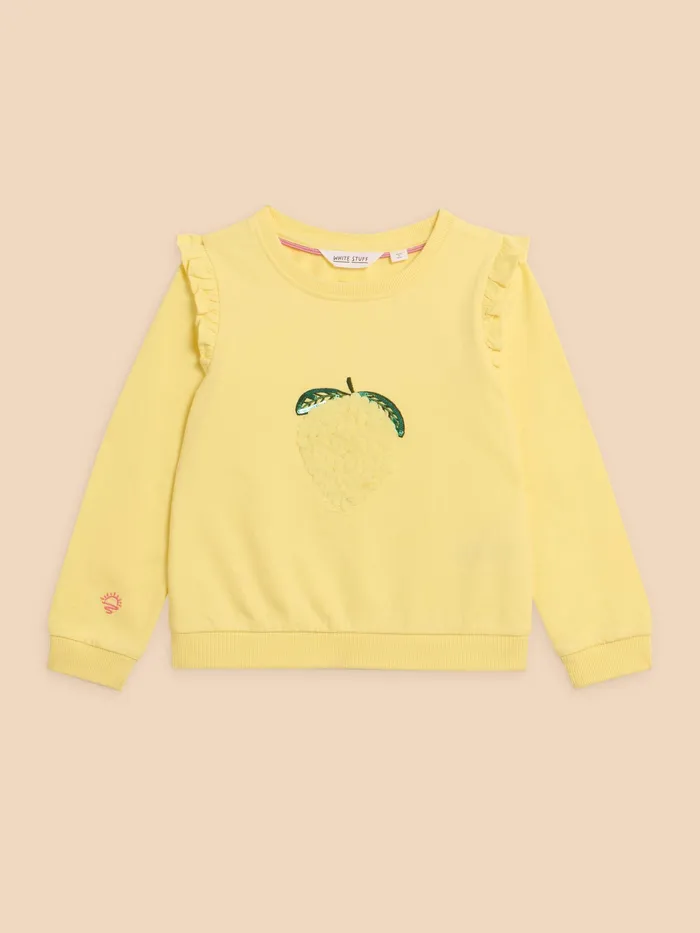 Kids White Stuff Girls039 Clothing Lemon Sweat