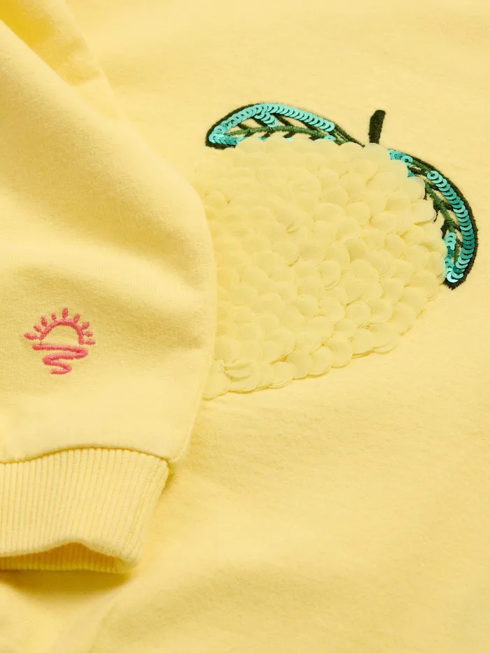 Kids White Stuff Girls039 Clothing Lemon Sweat Kids White Stuff Girls039 Clothing Lemon Sweat