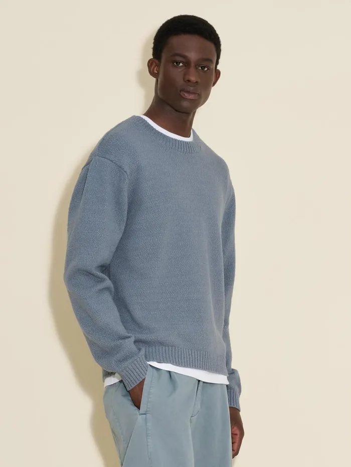 Knitwear Men Holzweiler Cohen Crew Blue