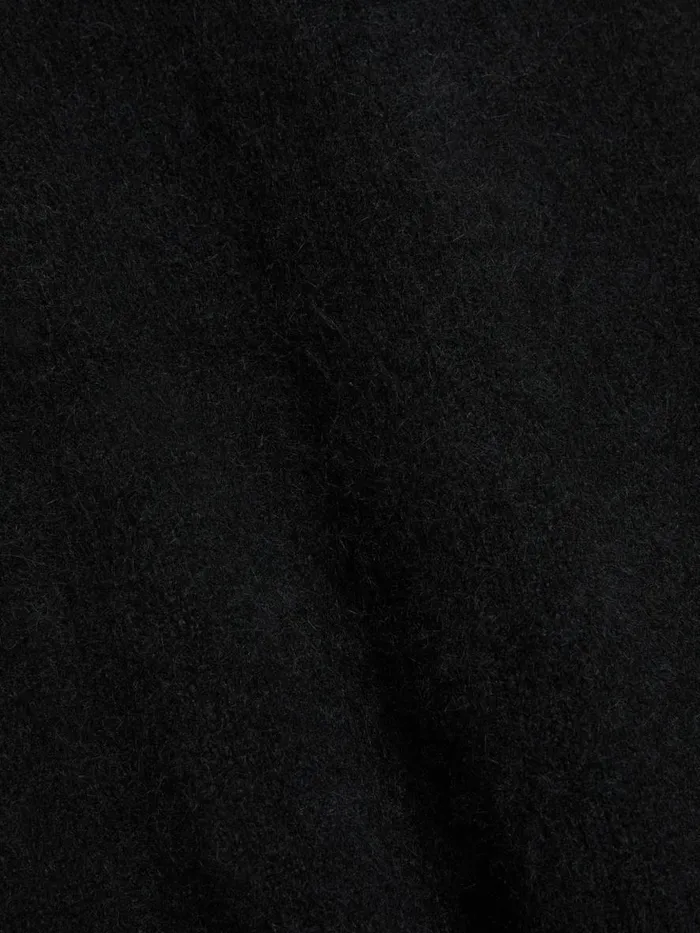 Knitwear Women Holzweiler Fure Fluffy Knit Skirt Black