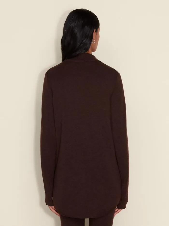 Knitwear Women Holzweiler Per Knit Shirt Dk Brown