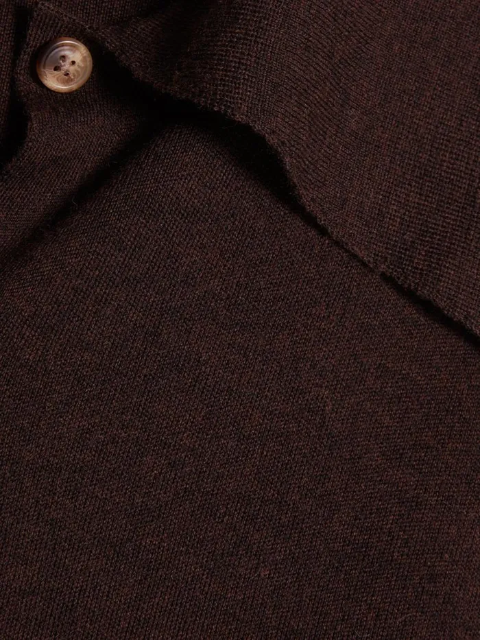 Knitwear Women Holzweiler Per Knit Shirt Dk Brown