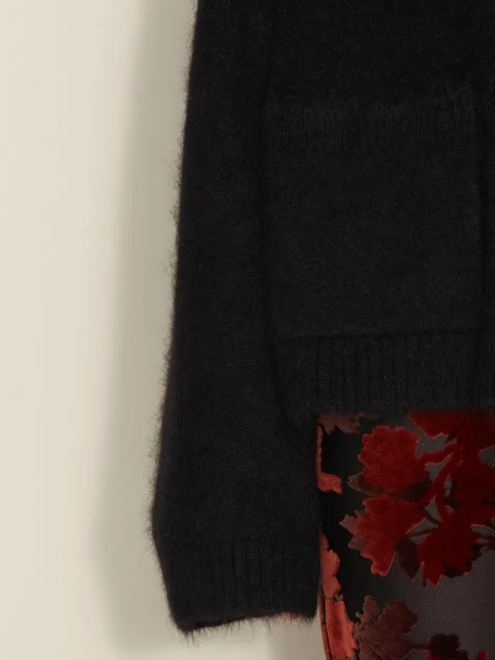 Knitwear Women Holzweiler Tine Fluffy Cardigan Black