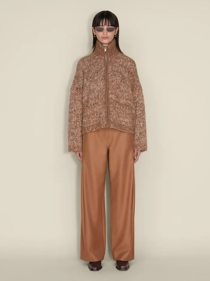 Knitwear Women Holzweiler Tine Seed Cardigan Brown