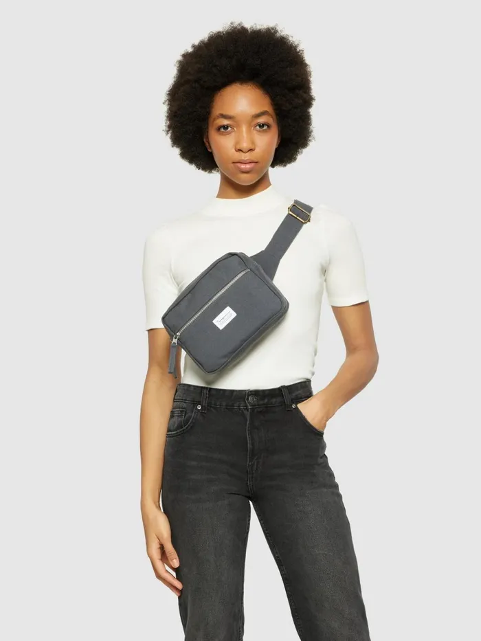 KnowledgeCotton Apparel Accessories Canvas Bumbag Gotsvegan 8211 Men