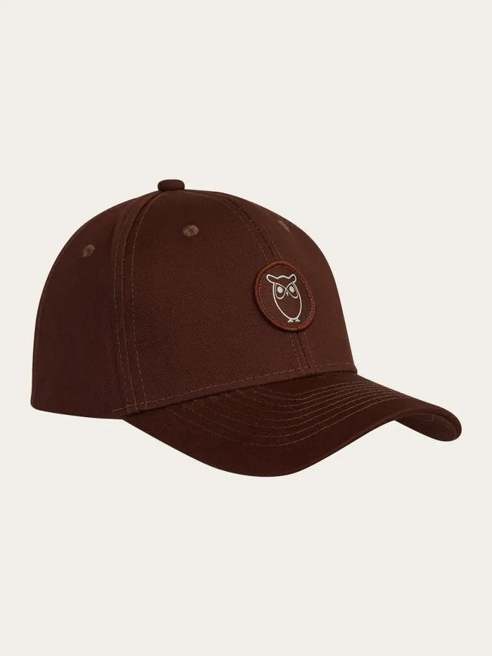 KnowledgeCotton Apparel Accessories Twill Baseball Cap Tiramisu 8211 Men