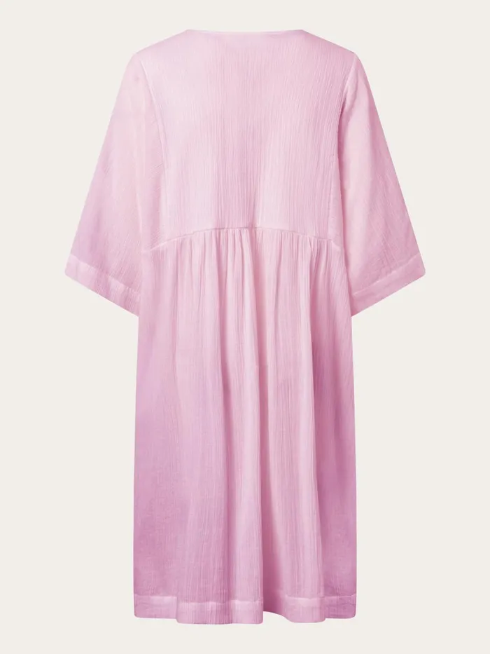 KnowledgeCotton Apparel Dresses And Skirts Cotton Crepe Ashape Dress Parfait Pink 8211 Women KnowledgeCotton Apparel Dresses And Skirts Cotton Crepe Ashape Dress Parfait Pink 8211 Women