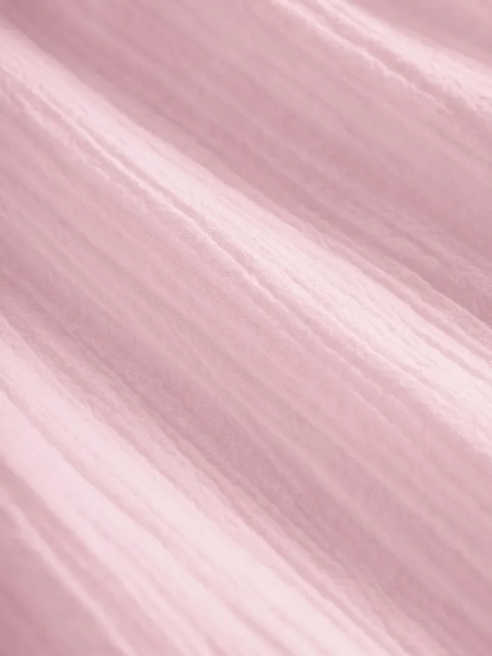 KnowledgeCotton Apparel Dresses And Skirts Cotton Crepe Ashape Dress Parfait Pink 8211 Women KnowledgeCotton Apparel Dresses And Skirts Cotton Crepe Ashape Dress Parfait Pink 8211 Women