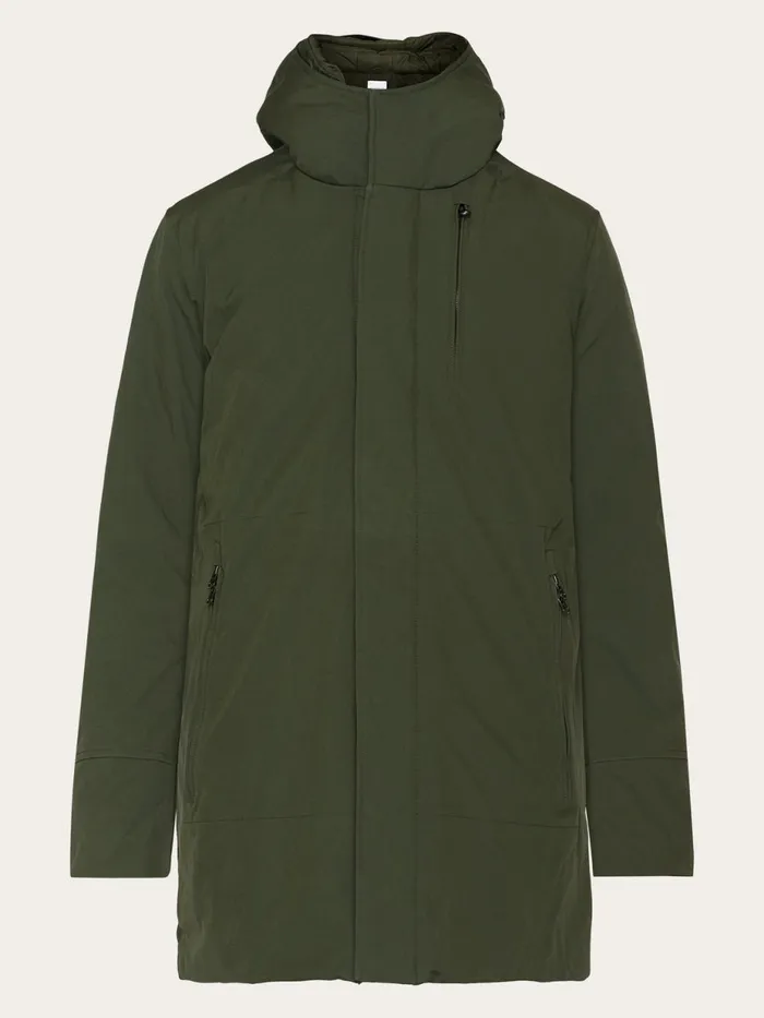 KnowledgeCotton Apparel Jackets And Vests Long Soft Shell Jacket CLIMATE SHELL Forrest Night 8211 Men KnowledgeCotton Apparel Jackets And Vests Long Soft Shell Jacket CLIMATE SHELL Forrest Night 8211 Men