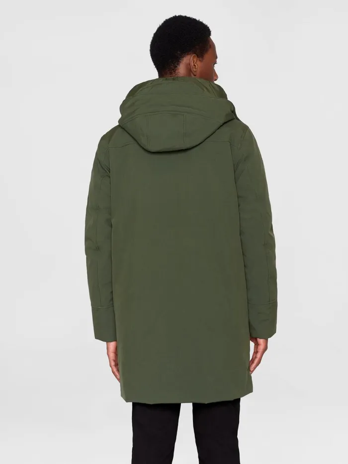 KnowledgeCotton Apparel Jackets And Vests Long Soft Shell Jacket CLIMATE SHELL Forrest Night 8211 Men KnowledgeCotton Apparel Jackets And Vests Long Soft Shell Jacket CLIMATE SHELL Forrest Night 8211 Men