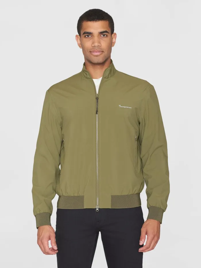 KnowledgeCotton Apparel Jackets And Vests NORDENVIND Light Shell Bomber Jacket Grsvegan 8211 Men KnowledgeCotton Apparel Jackets And Vests NORDENVIND Light Shell Bomber Jacket Grsvegan 8211 Men