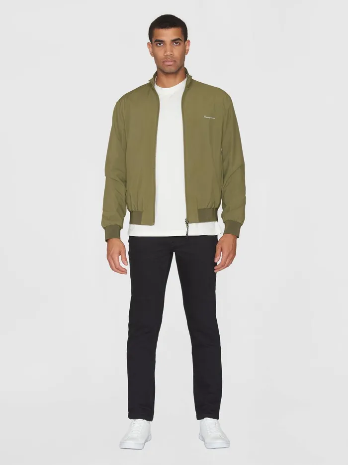 KnowledgeCotton Apparel Jackets And Vests NORDENVIND Light Shell Bomber Jacket Grsvegan 8211 Men KnowledgeCotton Apparel Jackets And Vests NORDENVIND Light Shell Bomber Jacket Grsvegan 8211 Men