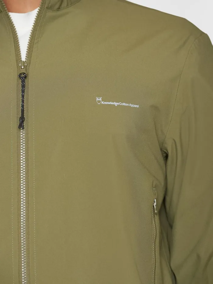 KnowledgeCotton Apparel Jackets And Vests NORDENVIND Light Shell Bomber Jacket Grsvegan 8211 Men KnowledgeCotton Apparel Jackets And Vests NORDENVIND Light Shell Bomber Jacket Grsvegan 8211 Men