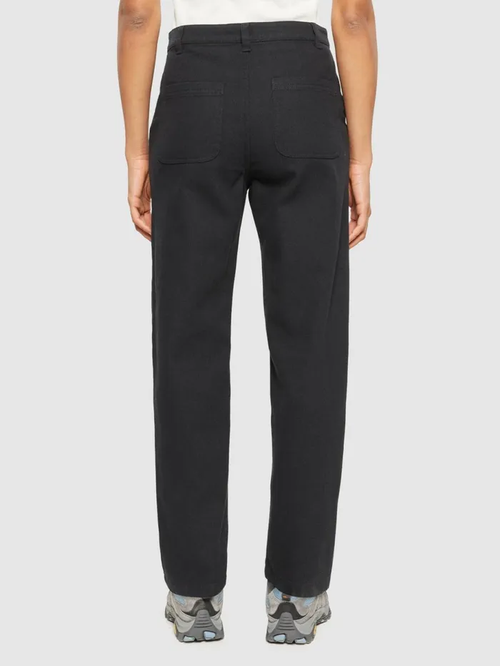 KnowledgeCotton Apparel Pants CALLA Tapered Midrise Twill Workwear Pants Gotsvegan 8211 Women KnowledgeCotton Apparel Pants CALLA Tapered Midrise Twill Workwear Pants Gotsvegan 8211 Women