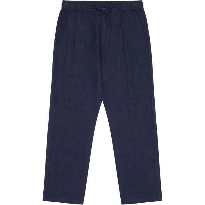 KnowledgeCotton Apparel Pants Loose Linen Pant Yarndyed 8211 Men